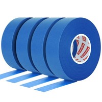 Malerkrepp Blau 50M X 24Mm Uv-BestäNdig 4 Rollen Malerband Abdeckband