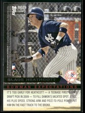 2010 Bowman #BE29 Johnny Damon / Slade Heathcott Bowman Expectations