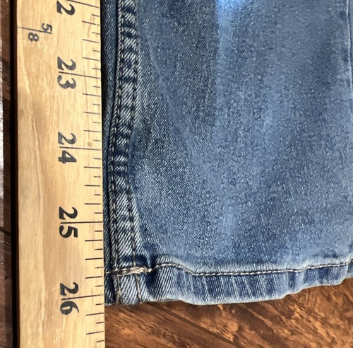 Silver Jeans Boys SZ 12 Garret Loose Fit Denim Med Wash Stretch Adj Waist - Picture 9 of 14