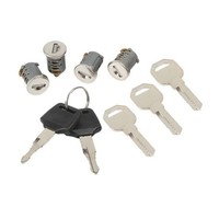 Car Roof Rack Lock Core Kit Mit SchlüSsel Eurowagens DachträGer Schlosssatz