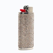 Shiny Handmade Rhinestone Lighter Case Cover ...