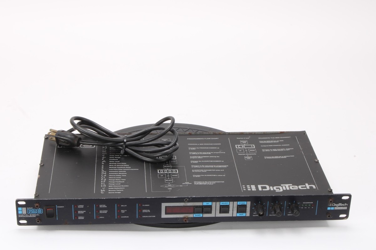 DigiTech DSP128 Digital Signal Processor Multi Effects Rack