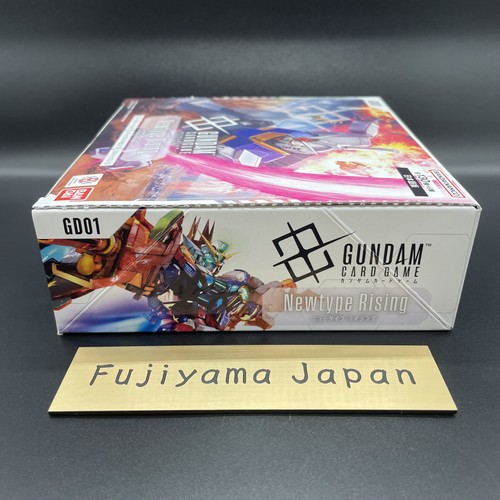 Gundam Card Game Newtype Rising Booster Box GD01 Sealed Japanese Sealed Unopened - Picture 5 of 8