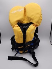 O'Neill Infant Life Vest Jacket Yellow/Blue -USCG- Babies Less Than 30 Lbs 
