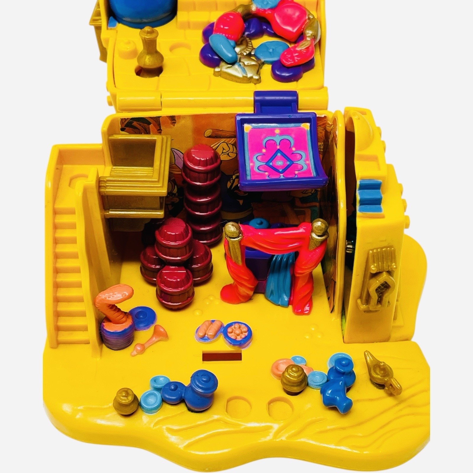 Polly Pocket Aladdin Agrabah Marketplace Complete 1995 by Bluebird toys