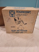 Vintage Towncraft Chefs Ware Deluxe Food Proc...