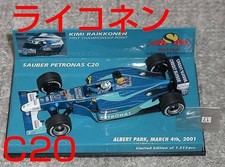 Shipping Included Team Special Order 1/43 Sauber C20 Raikkonen 1Stpoint 2001 Fer