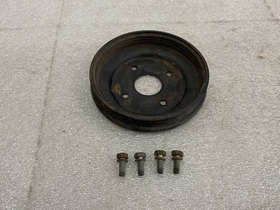 1987-1989 Nissan 300ZX OEM Z31 Grooved Water Pump Pulley w/ Bolts
