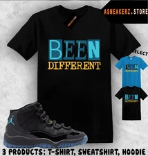 Shirt To Match AJ 11 Gamma Blue 2025 Sneaker Matching Tee Been Different T-Shirt