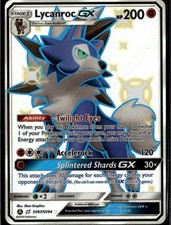 Lycanroc GX SV67 Shiny Holo Rare Hidden Fates Shiny Vault SV67/SV94 Fighting Pok on eBay