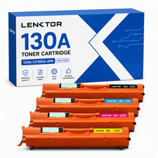 130A CF350A 4PK Toner Cartridge Set for M176n M177fw Color Pro MFP LaserJet