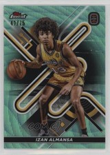 2022 Topps Finest OTE Overtime Elite Aqua Wave Refractor 41/75 Izan Almansa 0it8