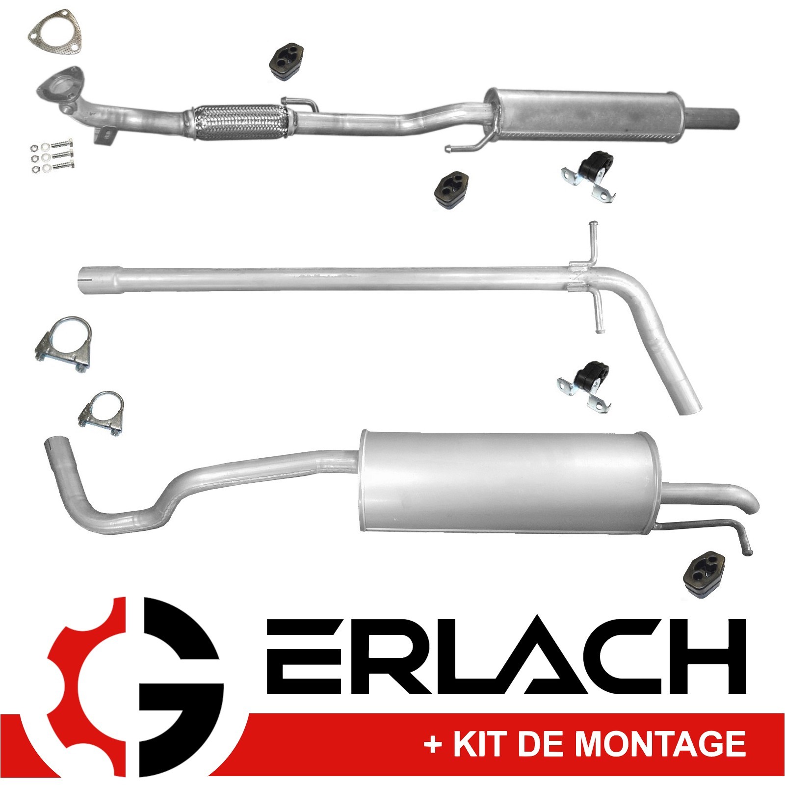 Silencieux échappement Seat Toledo IV anti vibration pot Skoda Rapid 1.2