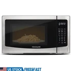 Small Countertop Microwave Oven W/ Child Safety Lock & 10 Power Levels New