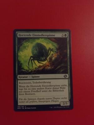 MAGIC THE GATHERING Hortende Einsiedlerspinne 2022 Deutsch 186/287