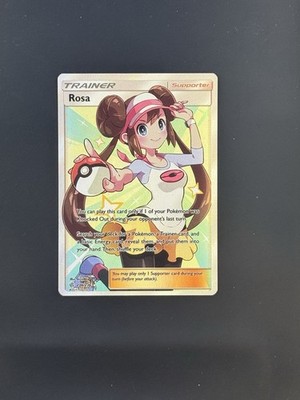 Pokemon TCG Rosa Full Art Ultra Rare Trainer Holo 236/236 Sm-Cosmic Eclipse 