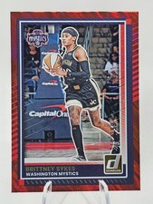 2025 Panini Donruss WNBA Brittney Sykes #41 Red Lava #'d 219/399 Mystics