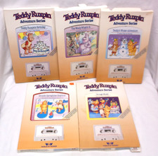 Teddy Ruxpin Adventure Series Book and Cassette Tape 1985 Worlds of Wonder 5 Dif