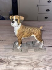 Sherratt & Simpson Boxer Standing Model No. 55076 Boxer Dog Ornament Figurine