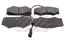 Jeu de plaquettes de frein avant MAPCO 6430 IVECO DAILY 2.5 4x4