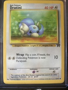 Dratini Pokemon Card 1995 | eBay Dratini Pokemon Card 1995 | eBay