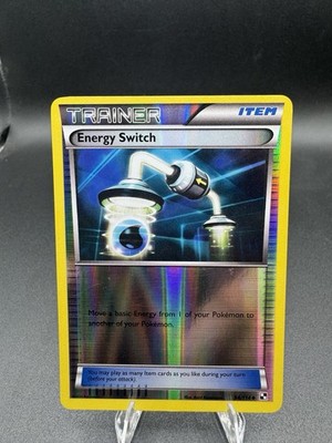 Energy Switch 94/114 Black & White Reverse Holo Pokemon TCG LP