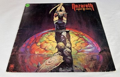 NAZARETH- EXPECT NO MERCY LP VINYL RECORD 1977 A&M SP-4666