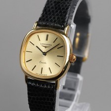 LONGINES Vintage 960 6203 Women's Watch Gold 22mm New Battery 20797368