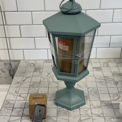 Luminara 20  Windsor Lantern New SLATE Color Beautiful!