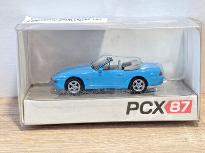 (6646) PCX87, 1:87, PCX870182 Porsche 968 Cabrio hellblau 1991  Neu & OVP