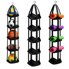Garage Storage Sports Equipment Organizer Holder Organizers For Basketball, S...