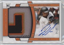 2020 National Treasures Rookie Material Signatures /99 Jaylin Davis Auto 0bz