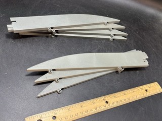 Revell 60's Slot Car Transitions Spin Out Apron (s) & Flex Guard rail (s) LOT
