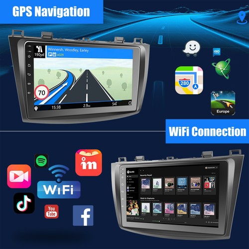 Autoradio Android 14 Pour Honda Accord 7ème Génération (2002-2007) | Écran 10.1" 2 Din | CarPlay/Android Auto Sans Fil | GPS | 6Go RAM + 128Go ROM - 8