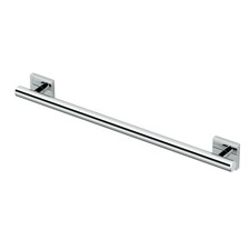 Gatco 942 Elevate 18" L Grab Bar, Chrome/ADA Compliant 18 Inch, Chrome