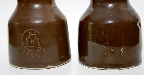 Aisladores cerámicos de porcelana rusos soviéticos 1968 2 piezas + regalo - Imagen 2 de 12