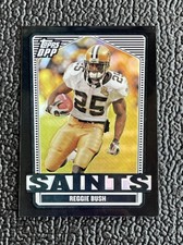 🔥REGGIE BUSH 2007 TOPPS DRAFT PICKS & PROSPECTS CHROME BLACK REFRACTOR!🔥SAINTS