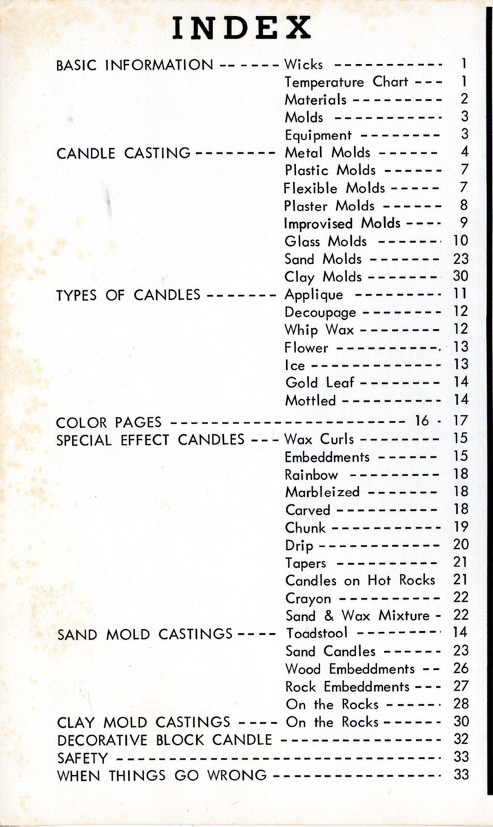 The Candle Maker