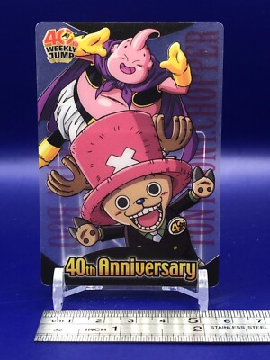 Tony Chopper Majin Boo JA40-08-008 Weekly Shonen Jump 40th Card