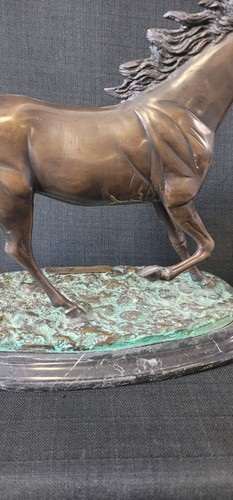 Leonardo Rossi Bronze Equestrian Horse - Picture 8 of 10