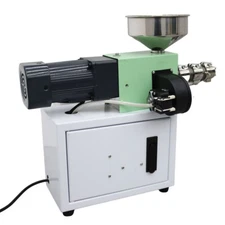 Desktop Plastic Injection Molding Machine Single Screw Extruder SJ15 110V 0.6in