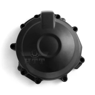 Haut Qualité Billette Aluminium Noir Moteur Housse Pour 2007-2008 Kawasaki ZX-6R - Photo 1/4