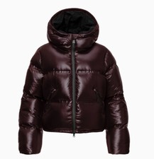 Aztech Mountain Minnie Nuke Bordeaux Puffer Jacket Coat Size 46/l