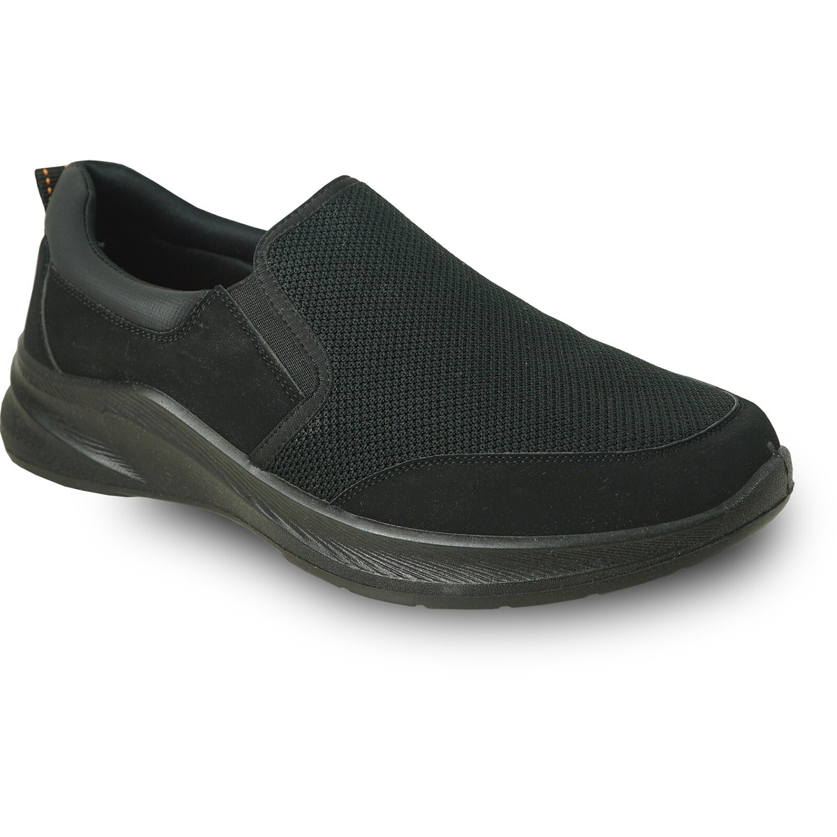 Tommy Bahama 10.5M Black Leather Lace-Up Slip Resistant Rubber Sole Oxford Shoes Vangelo Professional Slip Resistant Men Lace Up Work Sneaker  main image 3