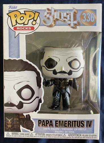 Funko Pop! Rocks #336 - Ghost - Papa Emeritus IV - Brand New!