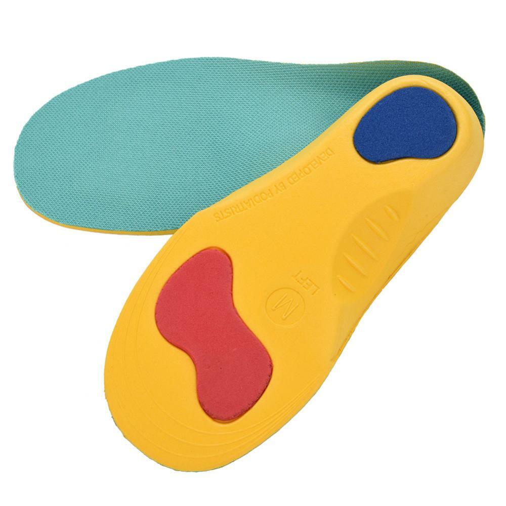 Orthotic Shoe Insoles for Child Kids Arch Support Foot Corrective Cushion UK