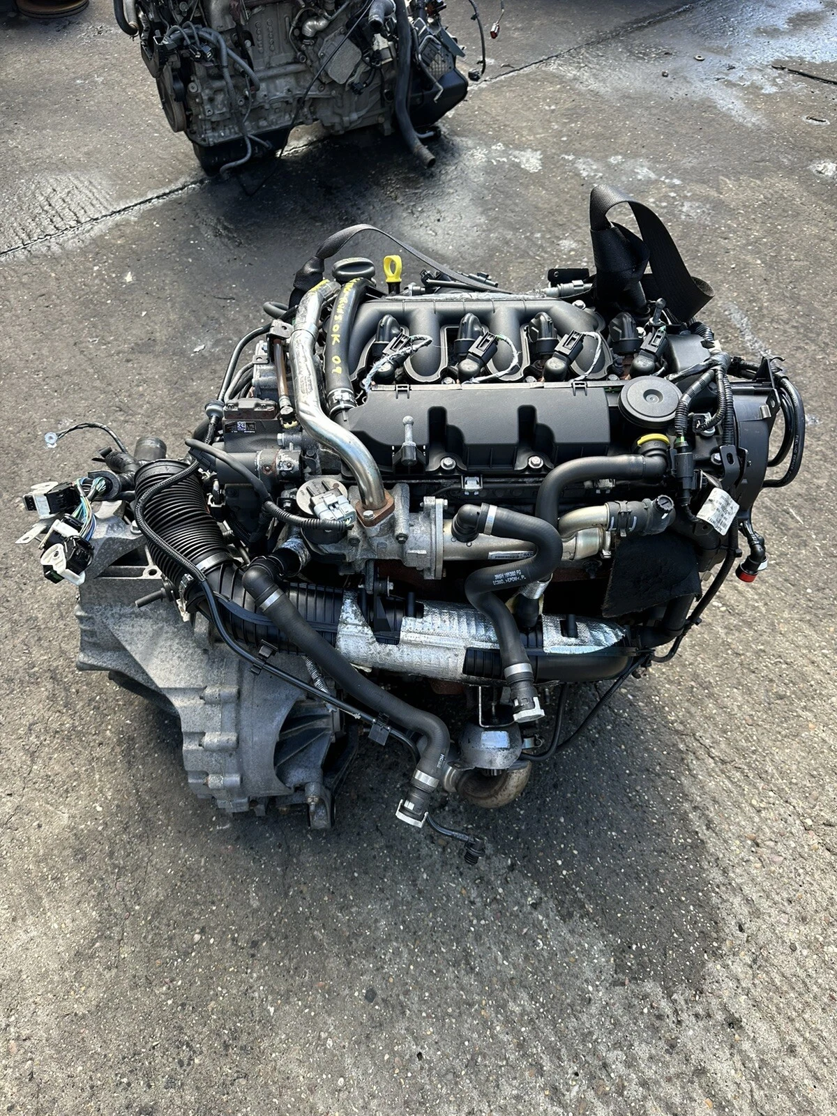 Ford focus mk2 2.0 tdci complete engine / gearbox 61,000 miles G6DA 2005-2010 - Picture 2 of 3