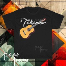 T-shirt uomo Takamine Guitars logo divertente nuova taglia dalla S alla 5XL