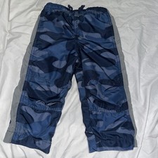 oshkosh b'gosh Boys Blue And Gray Camo Pants Size 24months