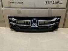 NEW for 2014-2017 Honda Odyssey Front Bumper Upper Grille Assembly & Emblem